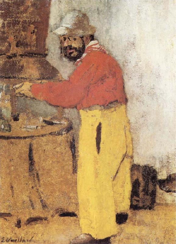Edouard Vuillard Portrait of Toulouse Lautrec oil painting image
